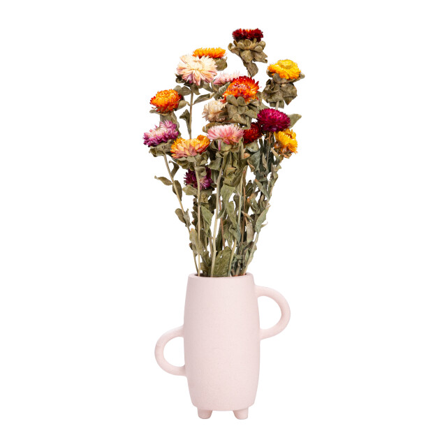 QUVIO Vaas met handvatten – op 3 poten keramiek – 2912804 large