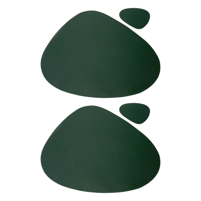 Krumble Placemat set design 2 stuks groen 2351847 large