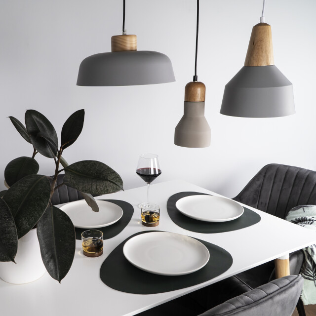 QUVIO Hanglamp rond quv5067l-grey 1395192 large