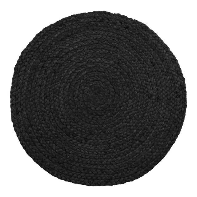 Krumble Ronde placemats – set van 4 – jute – ø38 cm – 2927285 large