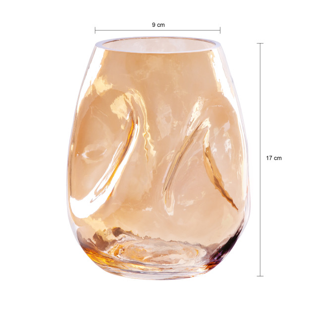 QUVIO Vaas gekreukt maat s glas - 2764602 large