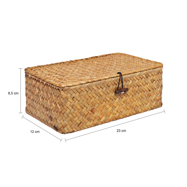 QUVIO Opbergmand maat s rotan - 2837181 large
