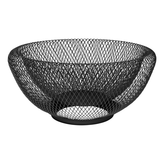 QUVIO Fruitschaal metaal mesh - 1395507 large