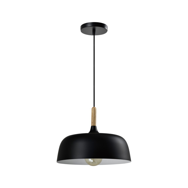 QUVIO Hanglamp rond quv5128l-black 1551088 large