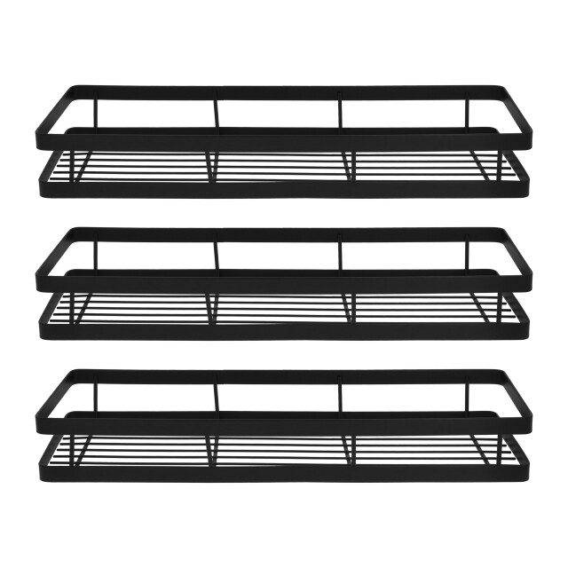 QUVIO Kruidenrek keuken metaal - 40 cm set van 3 2269343 large