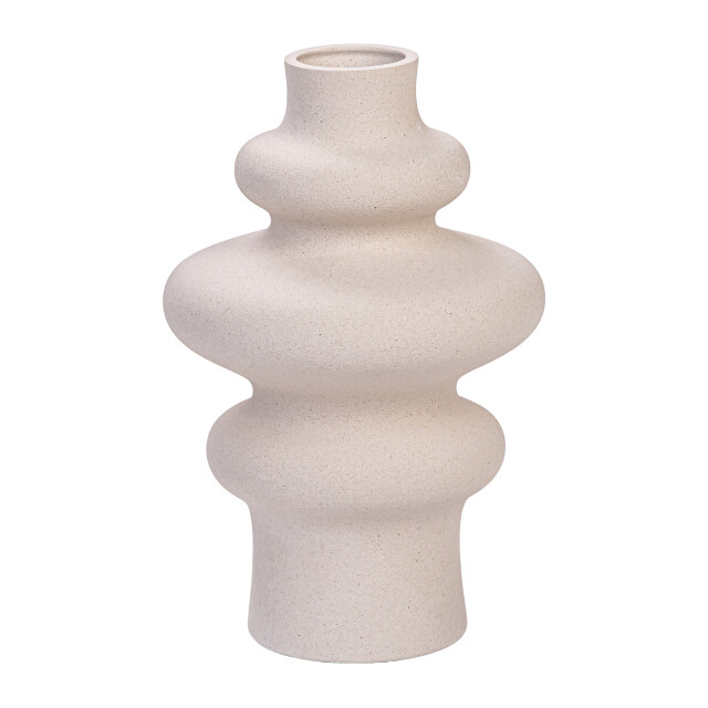 QUVIO Vaas keramisch 21 cm wit 2764604 large