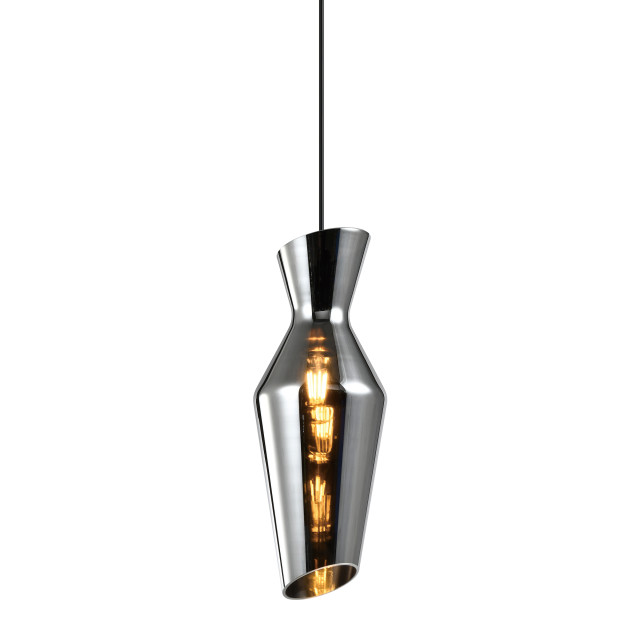 QUVIO Hanglamp met smoke glas grey 2671425 large