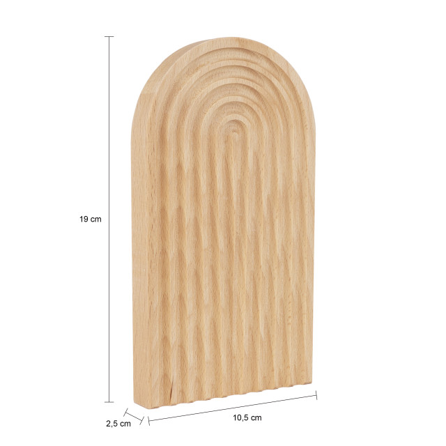 QUVIO Decoratieve tray regenboog hout 2312582 large