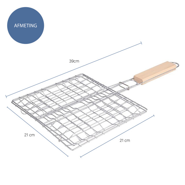 Krumble Hamburger grill/klem 1394942 large