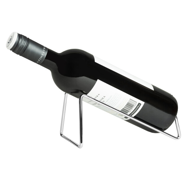 QUVIO Wijnfles houder metaal voor 1 fles - 1395475 large