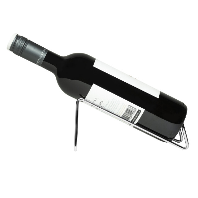 QUVIO Wijnfles houder metaal voor 1 fles - 1395475 large