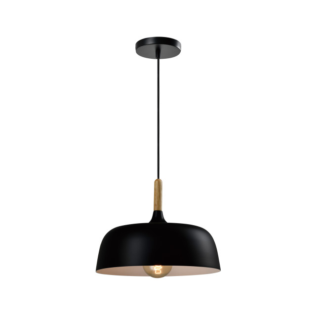 QUVIO Hanglamp rond quv5128l-black 1551088 large