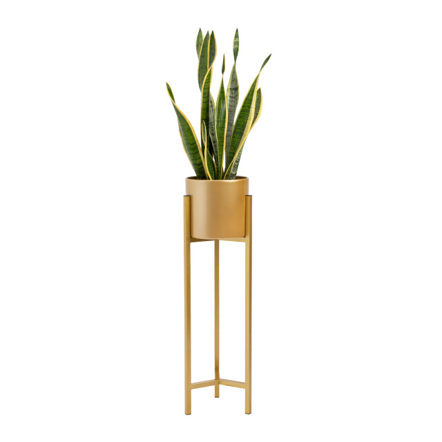 QUVIO Plantensteunen metaal – 22x22x75 cm – – m 2912774 large