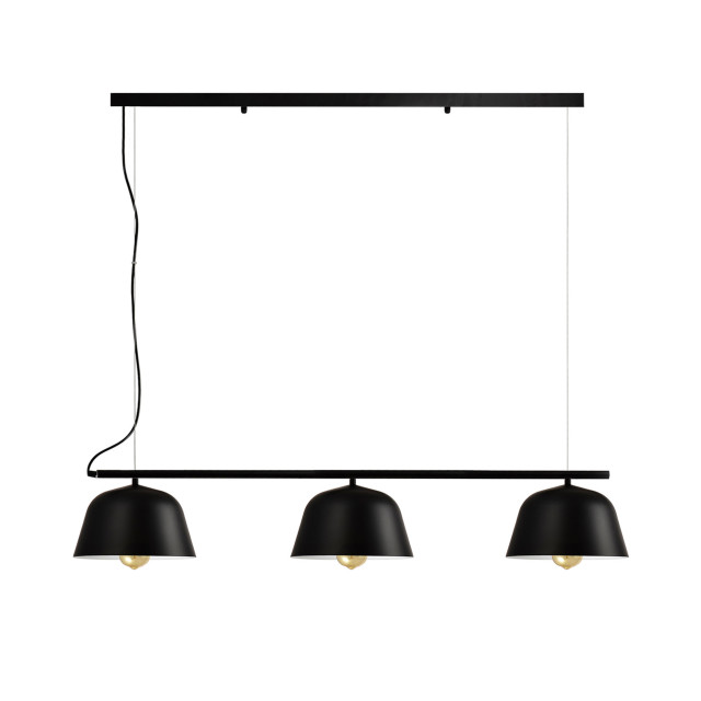 QUVIO Hanglamp 3-lichts quv5056l-black 1395181 large