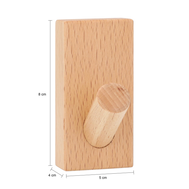 QUVIO Houten wandhaak 2180321 large