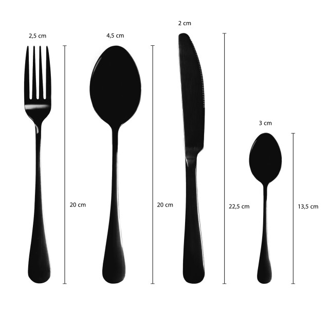 Krumble Bestekset van 4 - 1395004 large
