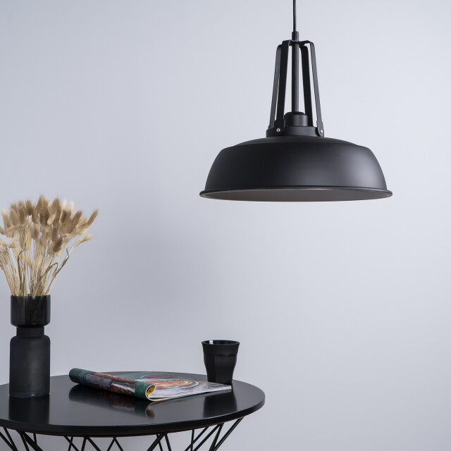 QUVIO Hanglamp rond quv5080l-black 1395233 large