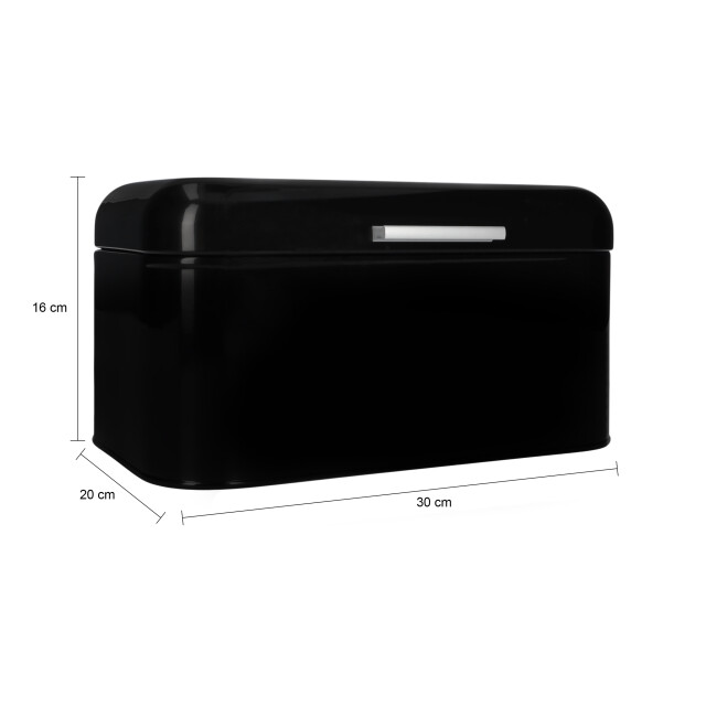QUVIO Broodtrommel 20 x 30 x 16 cm ijzer - 2180338 large