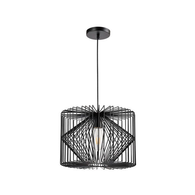 QUVIO Hanglamp metaal quv5048l-black 1395171 large