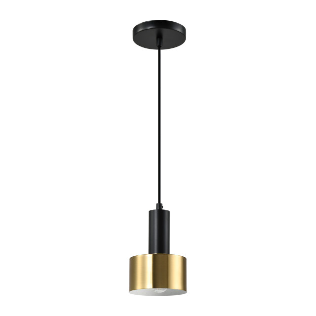 QUVIO Hanglamp en zwart metaal 2671426 large