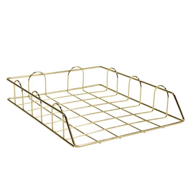 QUVIO Brievenbak bureau staal - 1394989 large