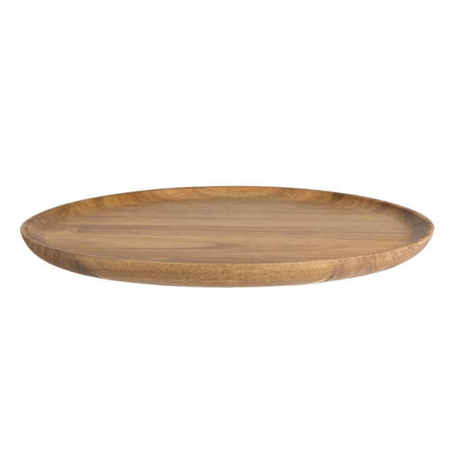 QUVIO Houten dienblad rond maat l 1395367 large