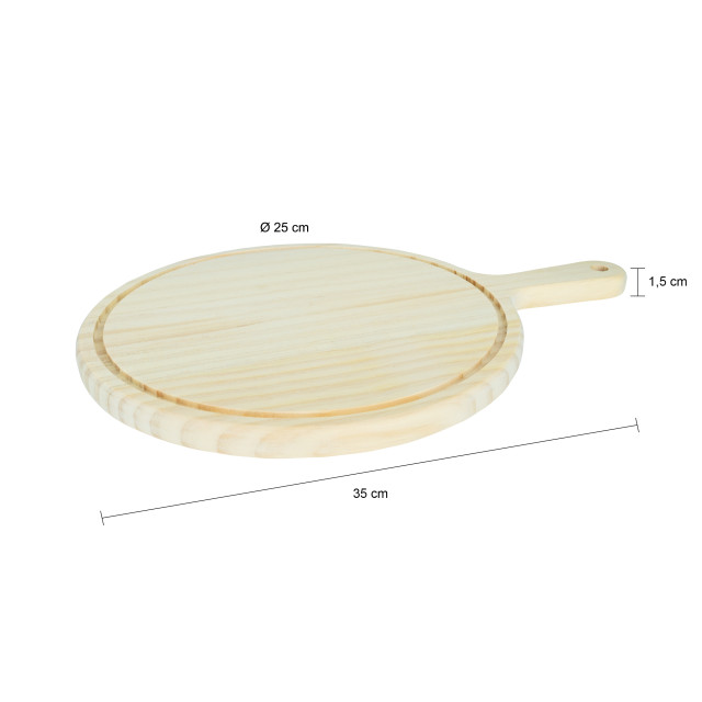 Krumble Serveerplank rond m hout 1879549 large