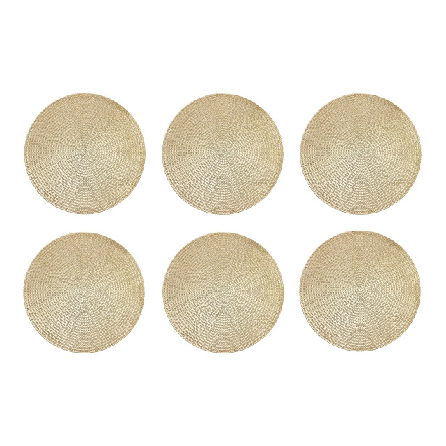 Krumble Placemat rond pvc - set van 2 2619330 large