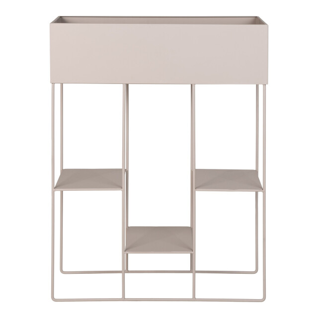 QUVIO Plantenbak met 3 planken – metaal – 2927290 large