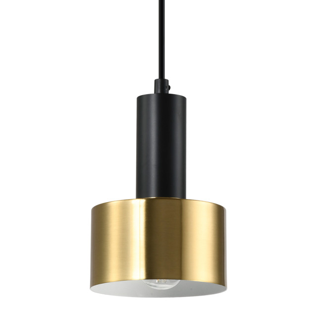 QUVIO Hanglamp en zwart metaal 2671426 large