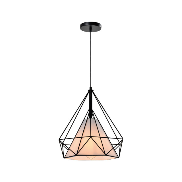 QUVIO Hanglamp met metalen frame quv5152l-black 1545198 large