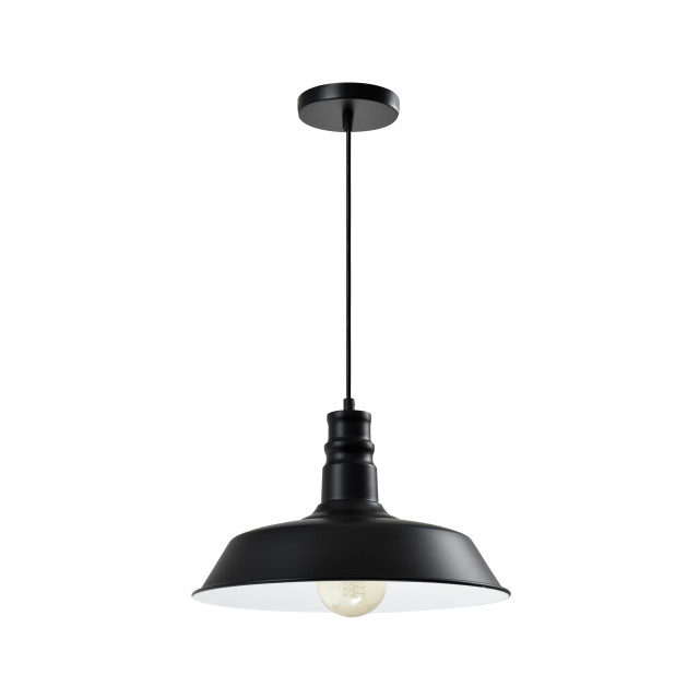 QUVIO Hanglamp rond quv5158l-black 1538516 large