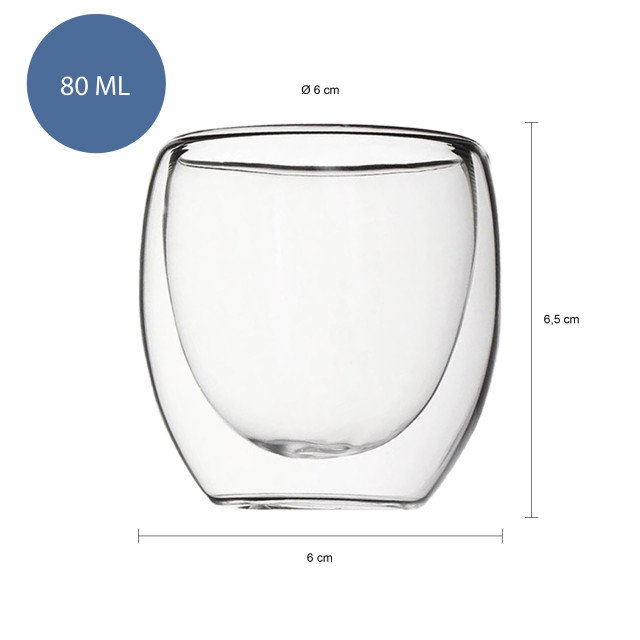 Krumble Espresso glas dubbelwandig set van 2 1394904 large