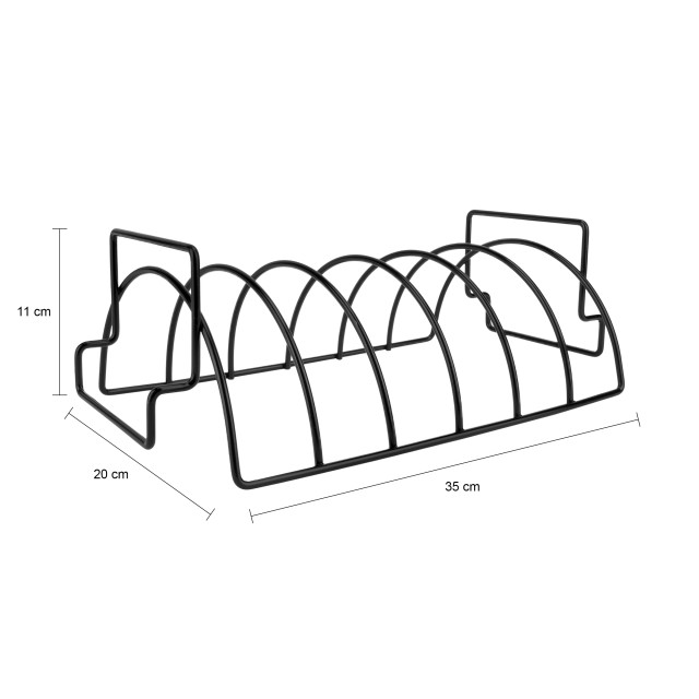 Krumble Spareribs rek bbq metaal - 1999880 large