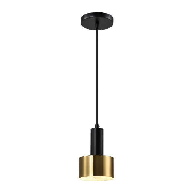 QUVIO Hanglamp en zwart metaal 2671426 large