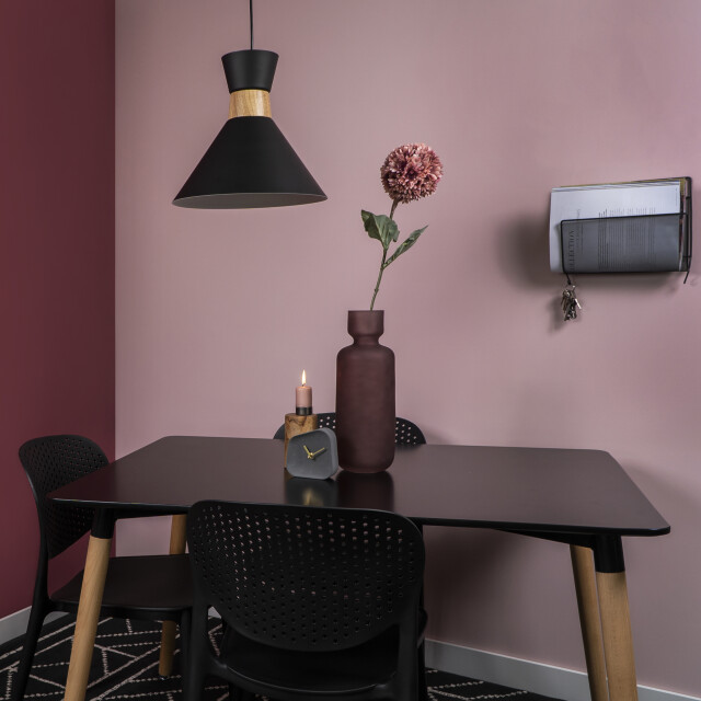 QUVIO Hanglamp rond quv5113l-black 1395236 large