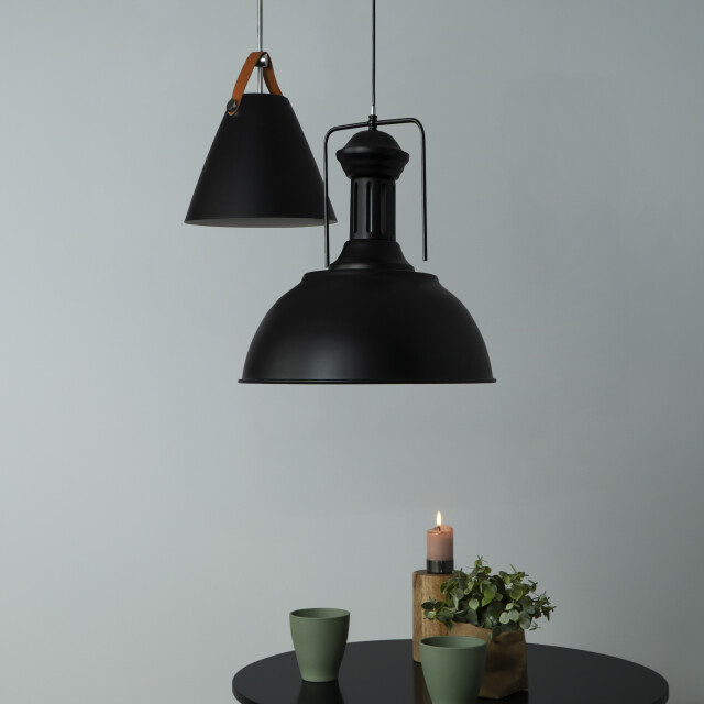 QUVIO Hanglamp rond quv5111l-black 1395223 large