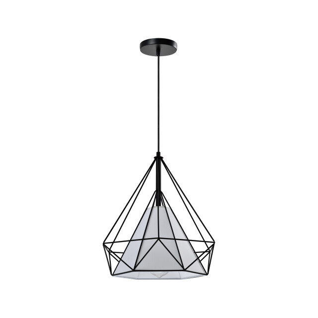 QUVIO Hanglamp met metalen frame quv5152l-black 1545198 large