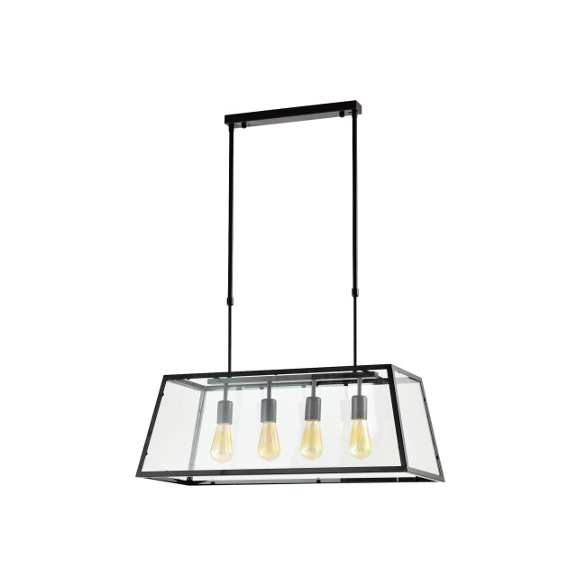 QUVIO Hanglamp quv5058l-black 1551080 large