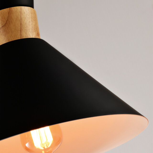 QUVIO Hanglamp rond quv5113l-black 1395236 large