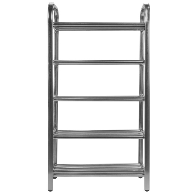 QUVIO Schoenenrek rvs met 5 planken 1551079 large