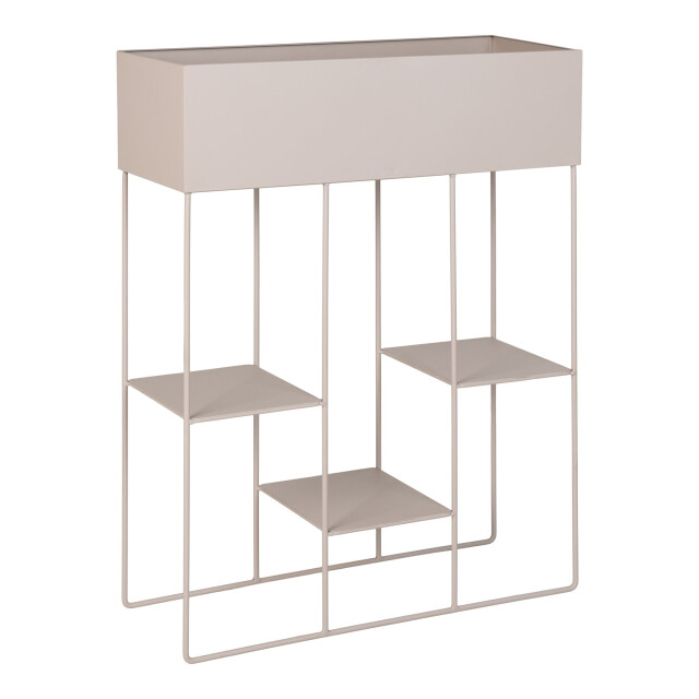 QUVIO Plantenbak met 3 planken – metaal – 2927290 large