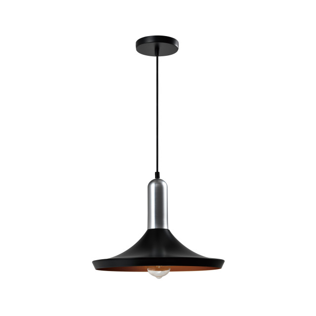 QUVIO Hanglamp rond quv5173l-black 1539436 large