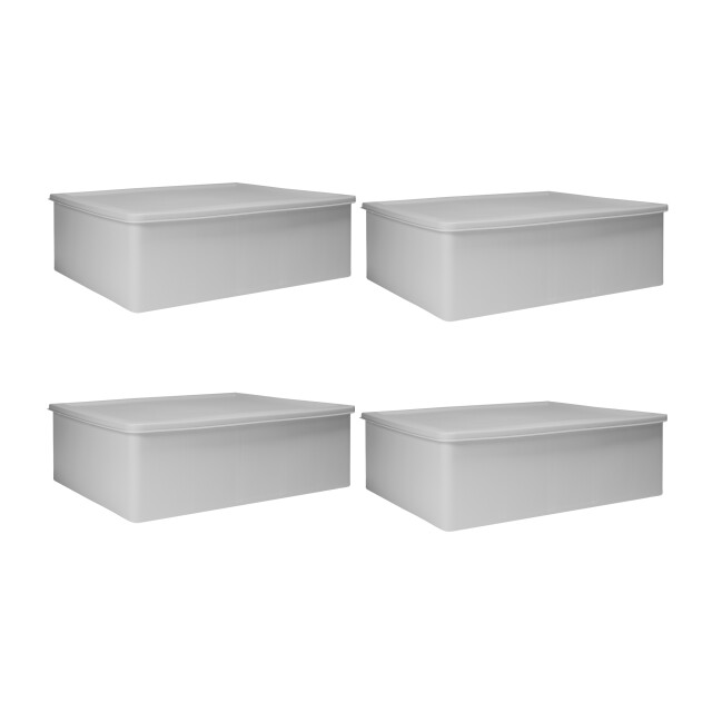 QUVIO Kast organizer kunststof - set van 4 2334125 large
