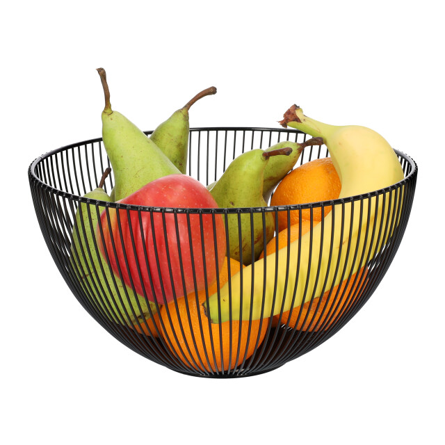 QUVIO Fruitschaal metaal draad - 1394916 large