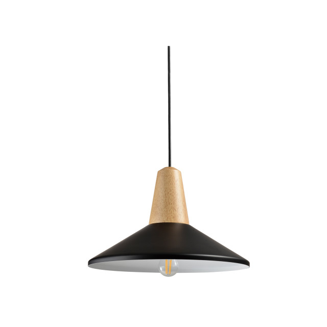 QUVIO Hanglamp rond quv5068l-black 1395224 large