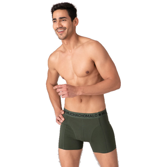 Muchachomalo Heren 6-pack boxershorts effen U-SOLID1010-967 large