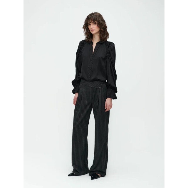 Jane Lushka Su724121 mima blouse technical jersey black Jane Lushka SU724121 Mima blouse Technical Jersey Black large