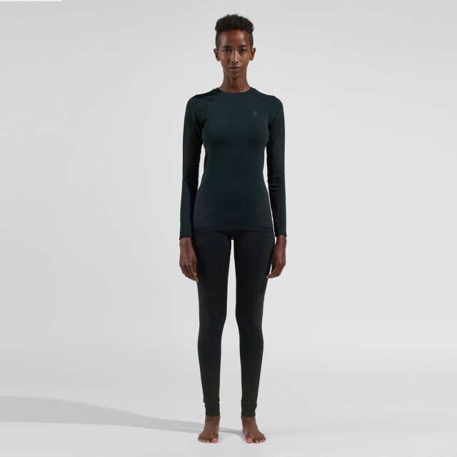 Odlo Bl top crew neck l/s performance warm ec 196191 large