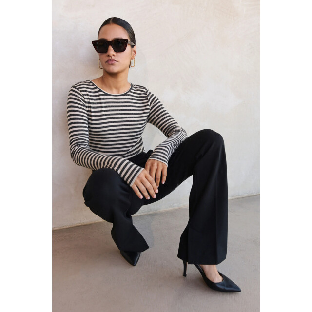 By-Bar Amsterdam 101008 basis stripe top 101008 Basis stripe top large